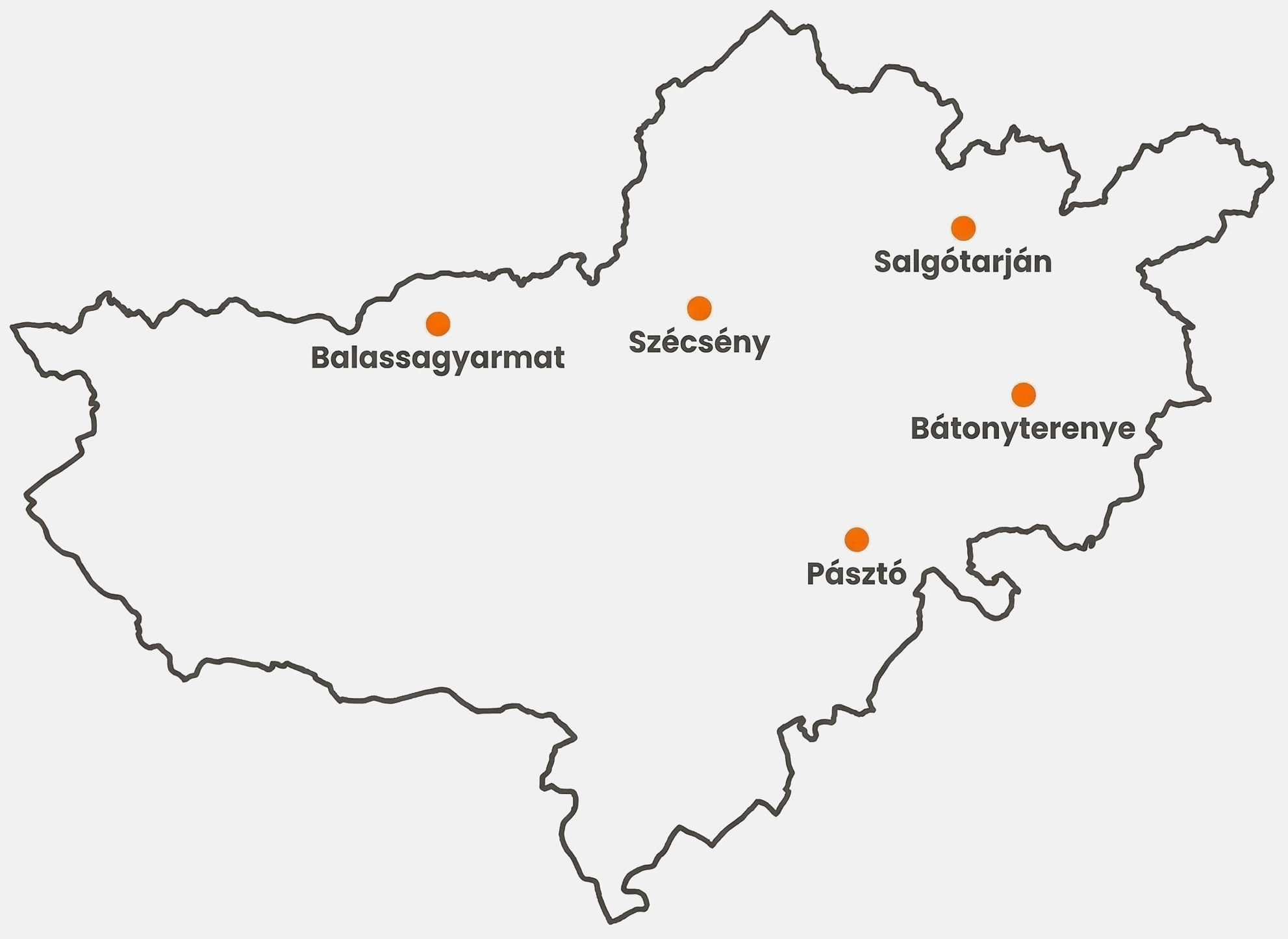 Konténer rendelés Nógrád vármegye - Szolgáltatási területek - Berov Kft.